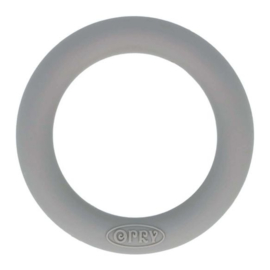 Opry siliconen bijtring  55mm kleur 002 Donkergrijs