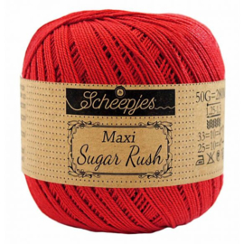 Scheepjes Maxi Sugar Rush 115 Hot Red