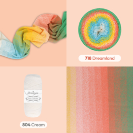 Scheepjes Cotton Whirl - 718 Dreamland