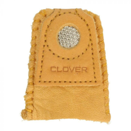 Leren vingerhoed Clover Medium