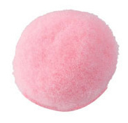 Pompom 30mm Roze