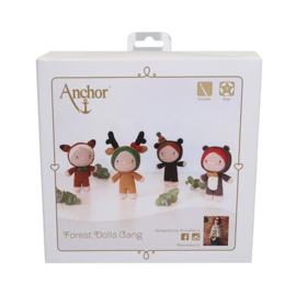 Anchor Amigurumi Forest Dolls - Bospoppen pakket
