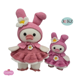 Jookz Velvet versie Diva Duck My Melody roze