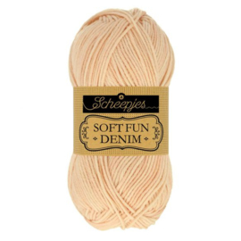 Scheepjes Softfun Denim 507 Natuur/licht abrikoos