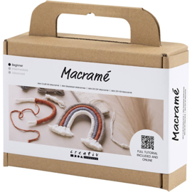 Mini Creatieve Box Macrame - Regenboog
