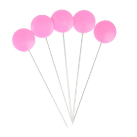 Bohin kopspelden rond 42x0,55mm fuchsia - 1x100st
