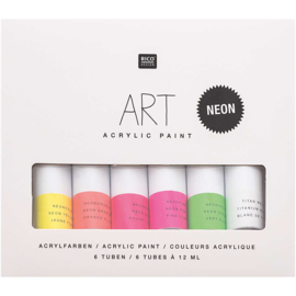 Rico Art Acrylic Paint Neon