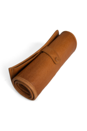 Muud Elona Leren oprolbare handwerketui kleur Whiskey