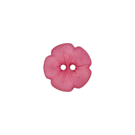 Bloemknoopje met bladnerf -11mm - Pink