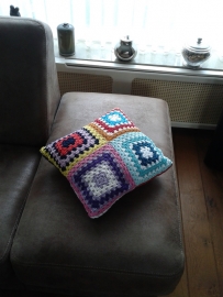 Plaid en kussen van Hannie