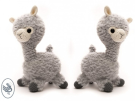 Gratis te dowloaden:  patroon Alpaca Almina