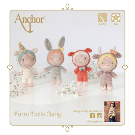 Anchor Amigurumi Farm Dolls - Boerderijpoppen pakket