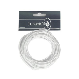 Durable Waxkoord 1mm - 5 meter - WIT