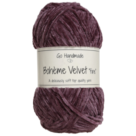 Go Handmade Bohème Velvet Fine - Dark Lavender - 17680