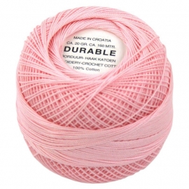 Durable borduur en haakkatoen BabyRoze 1034