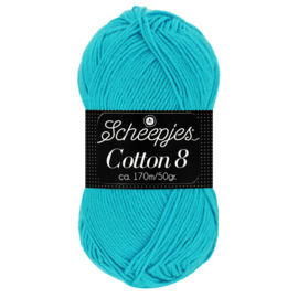 Cotton 8 Scheepjes 712 Turquoise