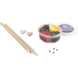 Mini creatieve set - potlood toppers