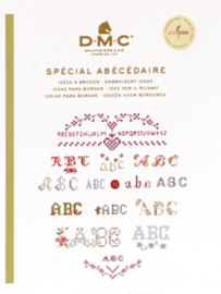 DMC Mini Borduurboekje  Spécial Abécédaire (letters)