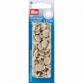 Color snaps -  Prym rond 12,4mm beige