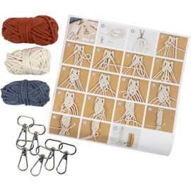 Mini Creatieve Box Macrame - sleutelhangers