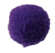 Pompom 30mm Paars