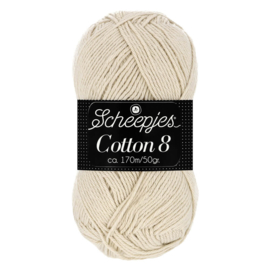 Cotton 8 Scheepjes 656 Zandbeige