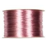 Satijnkoord 2mm Mauveroze