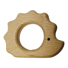 Houten bijtring  Egeltje 6 cm x 4,5cm