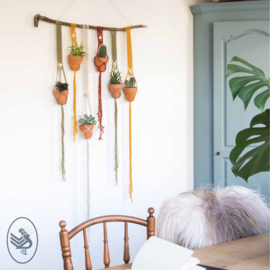 Durable Macramé pakket Botanische Wandhanger