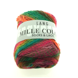 Lang Yarns Mille Color socks & lace 55