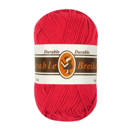 Durable Cotton 8 breikatoen 316 Red (kleur 16)