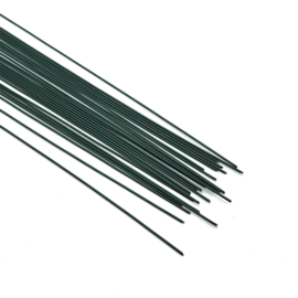 Durable bloemsteeldraad groen gecoat staal 1,5 mm x 400 mm, 20 stuks