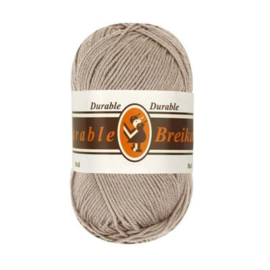 Durable Cotton 8 breikatoen 340 Taupe