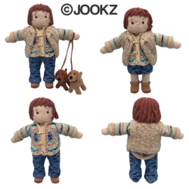Garen en fourniturenpakket Stoere outfit met hondjes voor Noortjes