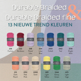 Pakket voor Durable Decomandje met mandala - Klein - Braided Fine