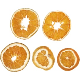 Gedroogde stukjes Sinaasappel 40-60mm 5 stukjes