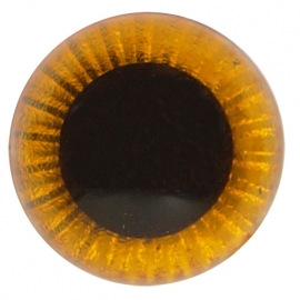 Uilenogen 10 mm Oranjegeel