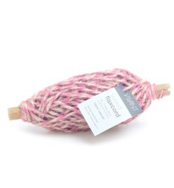 Jute koord - Twisted Flaxcord - Pink