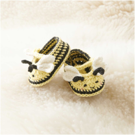 Ricorumi Baby Booties haakset Bijen