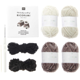 Ricorumi Baby Booties haakset Egel