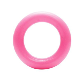 Durable Plastic Ringetje 30 mm ~ roze- 5 stuks