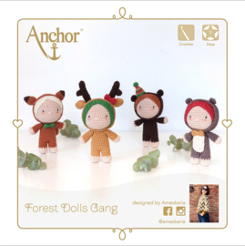 Anchor Amigurumi Forest Dolls - Bospoppen pakket