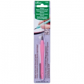 Clover Amour Haaknaald 0,60 Pinkroze - Amour Crochet Hooks