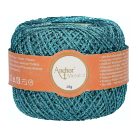 Anchor Artiste metallic Aquablauw 312