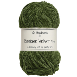 Go Handmade Bohème Velvet Fine - Lime- 17617