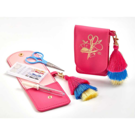 Naaisetje Fuchsia/geel van Sew Tasty