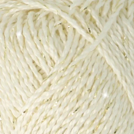 Scheepjes Catona Shine 105-G Bridel White - Gold