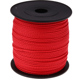 Nylon/polyester koord Rood