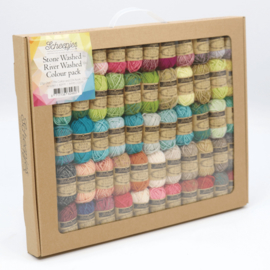 Scheepjes Stone Washed - River Washed Colour Pack - RainBOOM MAL