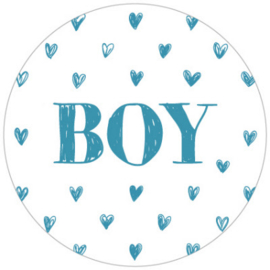 Kadosticker Boy Blauw 10 st